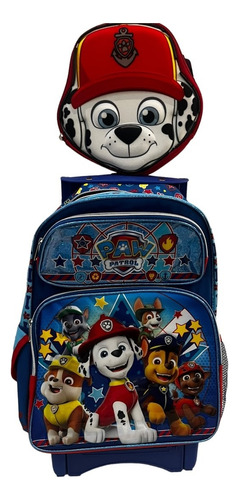 Mochila Paw Patrol Mod 1234 Con Lonchera