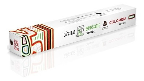 Imagen 1 de 6 de Cafe Espressarte Colombia Cabrales Nespresso X10 Capsula