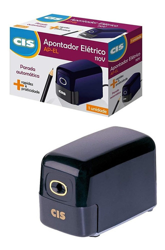 Apontador Elétrico Cis Ap-el 110v Preto