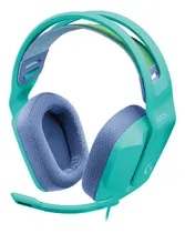 Comprar Audífono Gamer Logitech G335 Con Micrófono - Verde Menta