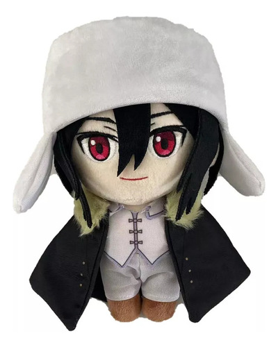 Muñeco De Peluche Fyodor Dostoyevsky Black Bungo Stray Dogs