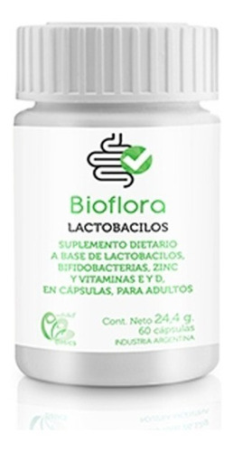 Bioflora Lactobacilos Vitaminas X 60 Capsulas