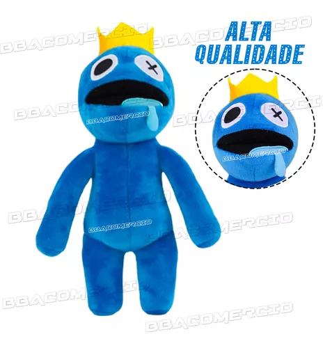 Como desenhar o Sonic + Azul Babão do Roblox Rainbow Friends