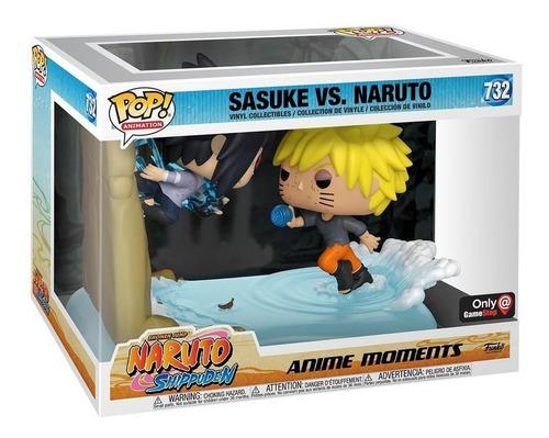 Imagen 2 de 3 de Naruto Vs Sasuke Moment Funko Pop Gamestop Exc