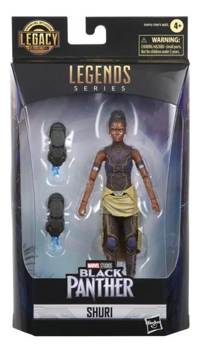 Marvel Legends Pantera Negra Coleccion Legacy Nakia + Shuri