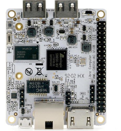 Placa Base Libre Computer La Frite Arm 1gb Quad-core