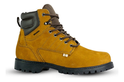 Bota Coturno Wonder Em Couro Nobuck Masculino