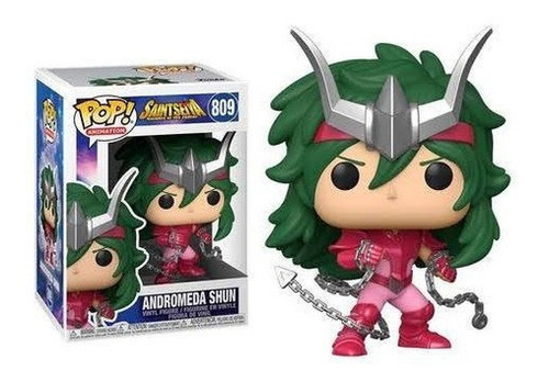 Funko Pop Caballeros Zodiaco Andromeda Shun #809 Original (Usado)