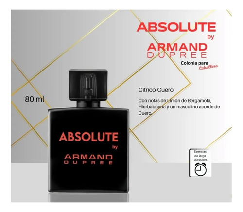 Fragancia Absolute By Armand Dupree Para Caballero De Fuller