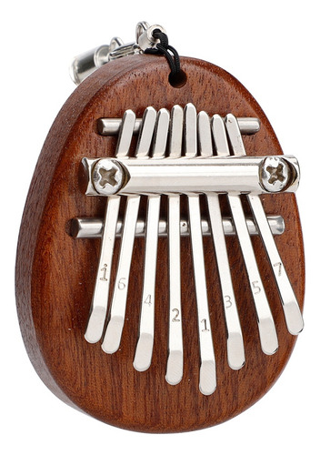 Piano Kalimba Thumb De 8 Teclas Con Cordón Para Dedos, Piano