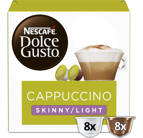 Imagen 4 de 5 de Dolce Gusto Capsulas Cafe Cappuccino Skinny X3 Cajas