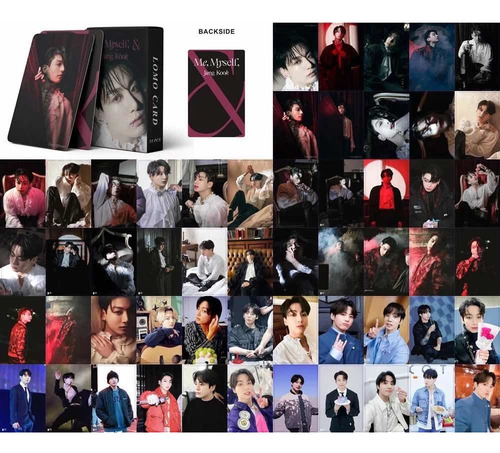 55 Photocards Bts - Me, Myself & Jungkook
