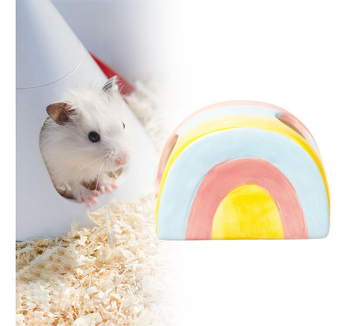Ceramic Hamster House Pequeña Cave Cave 11cmx7cmx7.5cm