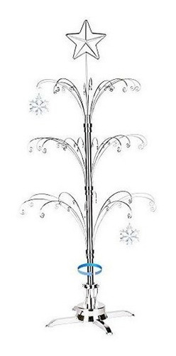 Hohiya Metal Adorno Display Arbol Soporte Rotatorio 47 Pulga