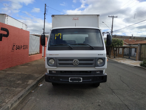 Imagem 3 de 15 de Vw 8160 2017 Baú 5,50m Ar Condicionado - Covelp Americana