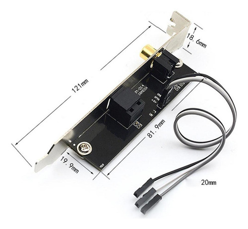 Licença De Som Digital De Fibra Óptica 192 Spdif De 24 Bits