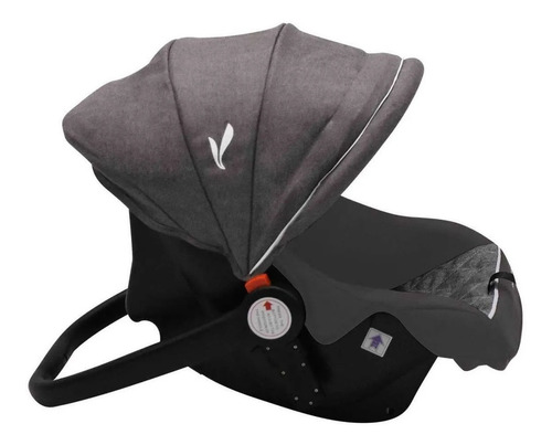 Imagen 2 de 5 de Cochecito de paseo Premium Baby Travel system Tuts Pro gris con chasis color plateado