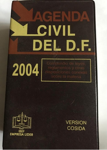 Agenda Civil Del D.f.  2004