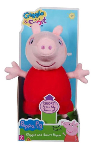 Peppa Pig Pelúcia Com Sons 2337