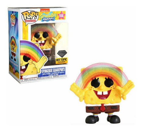 Funko Pop Spongebob Squarepants Diamond - Hot Topic #558