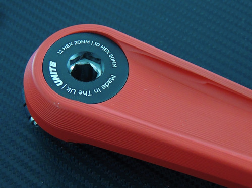 Unite Co Bielas 175mm Rojo
