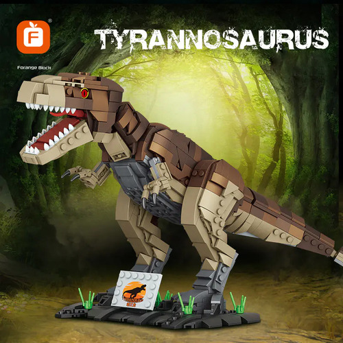 Dinosaurio Para Armar- Tyrannosaurus- 939 Pzs