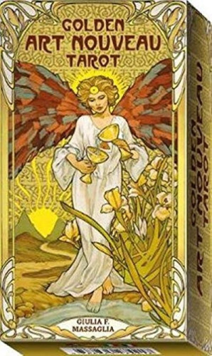 Golden Art Nouveau Tarot Giulia Massaglia Cartas + Guía