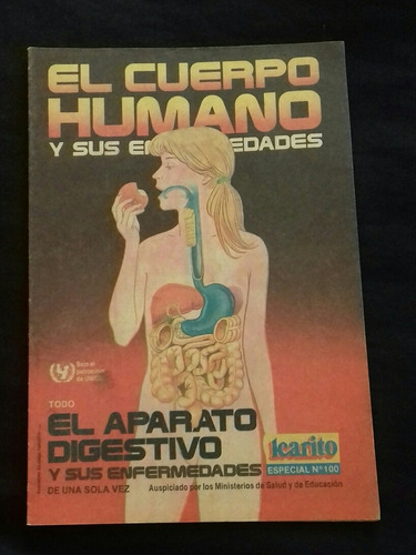 Revista Icarito N°100 El Cuerpo Humano Y Sus Enfermedades. L
