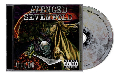 Avenged Sevenfold City Of Evil Disco Cd