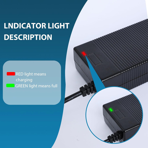 Adaptador De Potencia 54,6v 2a Para Bicicleta Eléctrica