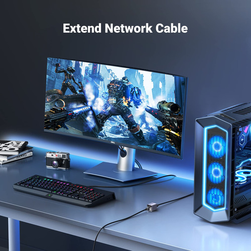 Extensor Ethernet Ugreen De 10 Gbps, Paquete De 10 Gbps, Cat