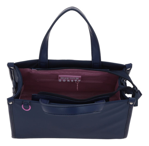 Bolsa Satchel Gorett Corett Color Azul Marino