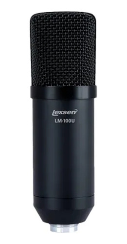 Kit De Microfone Condensador Usb Cardioide Lexsen Lm-100u
