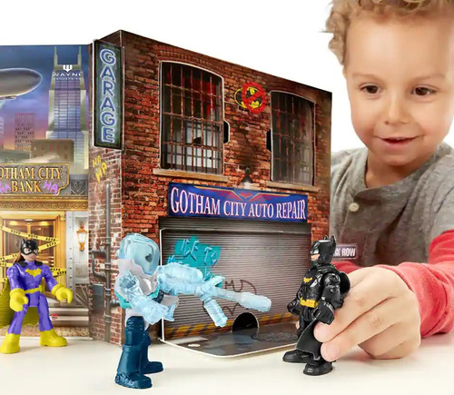 Imaginext Dc Super Friends Caja Sorpresa Ciudad Gotica
