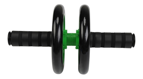 Imagen 7 de 10 de Rueda Abdominales Doble Ab Wheel + Mini Alfombra De Regalo
