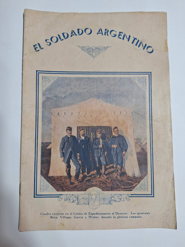 Antigua Revista El Soldado Argentino 1935 N°336 Le399
