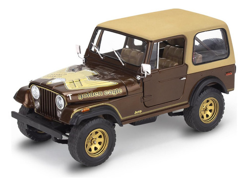 Kit para montar modelo Jeep Cj-7 1977 escala 1/24 2 em 1 Revell