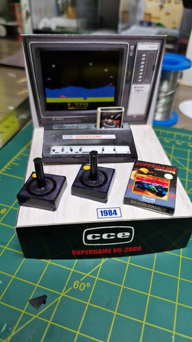Diorama Cce Supergame Vg-2800 Raro !