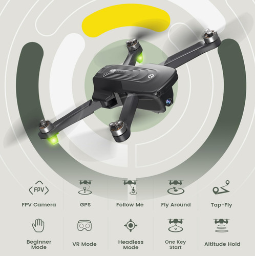 Holy Stone Hs175d Drone Gps Cámara 4k Rc Quadcopter (Usado)