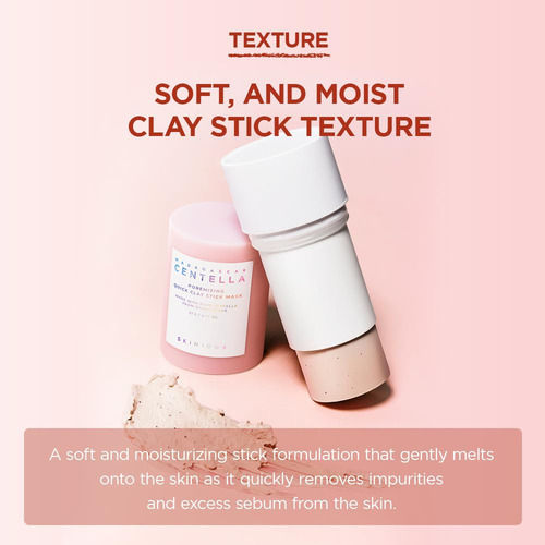 Skin1004 Madagascar Poremizing Clay Mask + Foam Limpiador