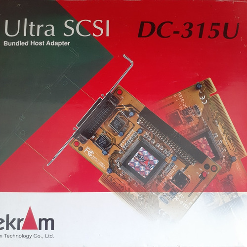 Tarjeta Scsi Tekram Dc 315u New