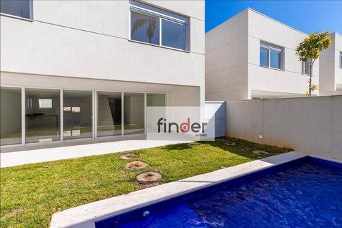 Imagem 3 de 26 de Casa De Condomínio À Venda Na Rua Manuel Ribeiro Da Cruz. 398 M², Amplo Jardim Privativo, 4 Suítes E 5 Vagas. Hípica Garden Na Granja Julieta - Ca0959