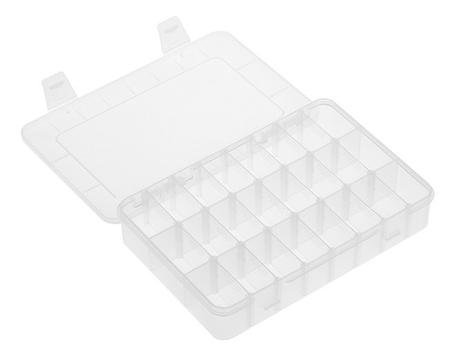 * Caja Organizadora De Joyas De Plástico, 24 Rejillas,