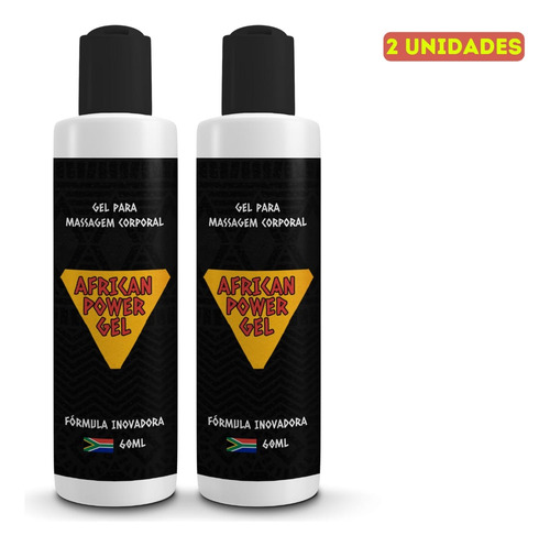 2un Gel Dilatador African Power Gel C/ Limitada