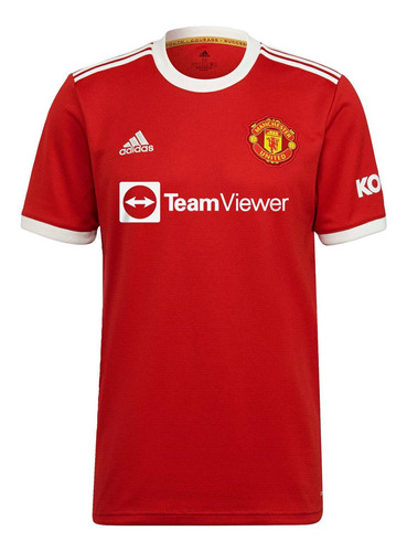 Jersey Local Manchester United 21/22 - Rojo adidas