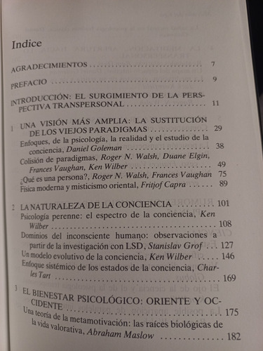 Más Allá Del Ego - Maslow, Capra, Grof, Wilber... (Usado)