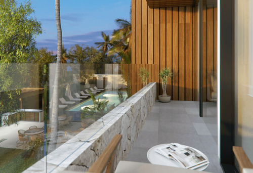 Condo Con Alberca, Jacuzzi, Asador, Pádel, Bar, En Venta, Cozumel.