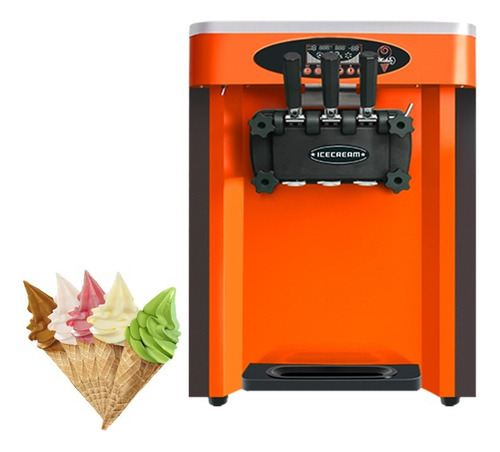 Maquina Helados Barquilla Soft Sabores (2 + 1 Mixto) 