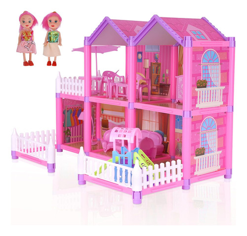 Casita De Muñecas Para Armar Holiday Villa + Regalito