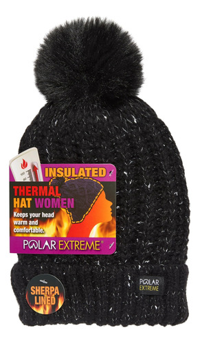 Gorro De Invierno Heat Modelo Calavera Mujer Talla Única Color Talle Diseño De La Tela